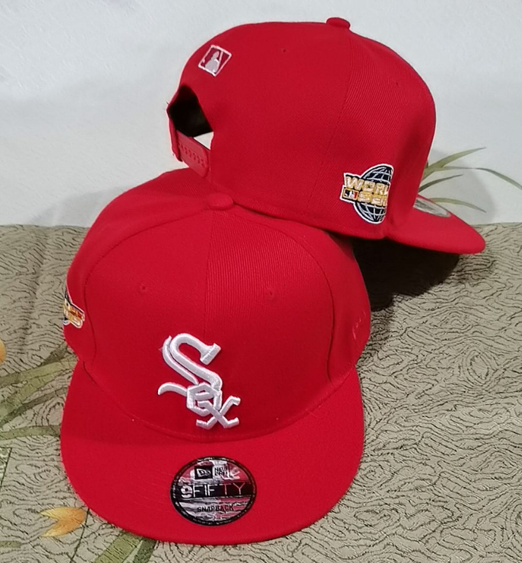 2025 MLB  Chicago White Sox red hat YS style 76->mlb hats->Sports Caps